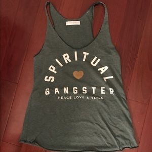 Spiritual gangster cotton tank