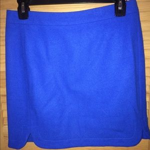 J.Crew wool mini skirt