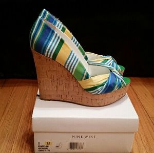 Nine West Chill Pill platform wedges