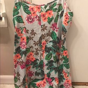 Express floral print romper