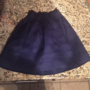 Blue skirt
