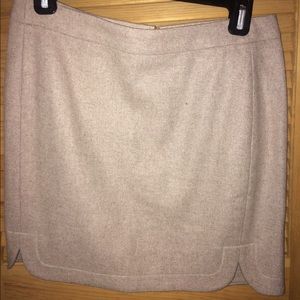 J.Crew wool mini skirt