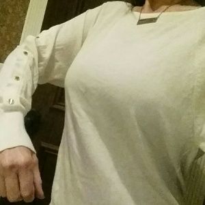 Michael Kors Cream with gold accent Sleeves