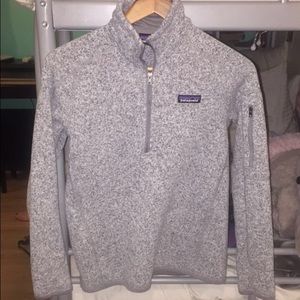 Grey Patagonia pullover