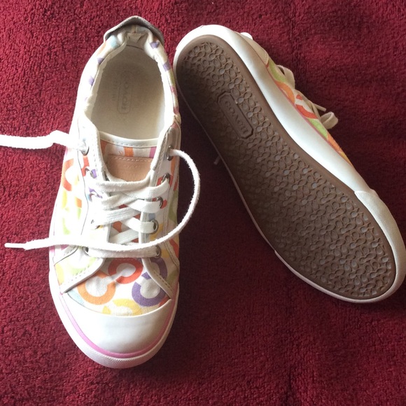 Coach Shoes - Authentic Coach Chucks Size 8