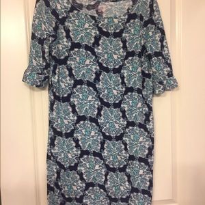 Lily Pulitzer blue cotton dress