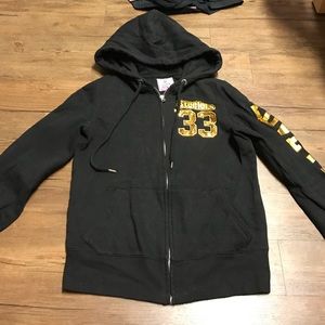 PINK Steelers Zip Up