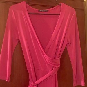 💞Fuchsia Wrap Maxi Dress💞