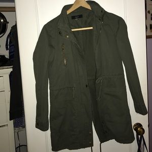 Army green jacket