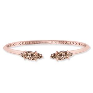 Kendra Scott Bianca Bracelet in Rose Gold Drusy