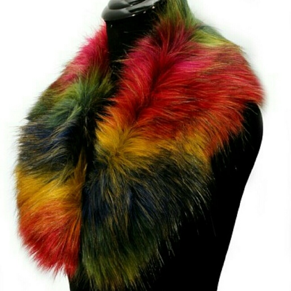 Fur Collar Scarf