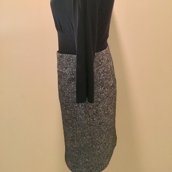 Ann Taylor herringbone tweed pencil skirt - Picture 3 of 4