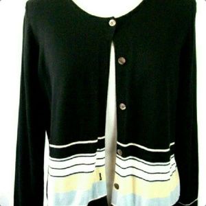 ✅ Heusen Black Cardigan