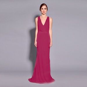 [PIA GLADYS PEREY] Hope Long Dress in Wine