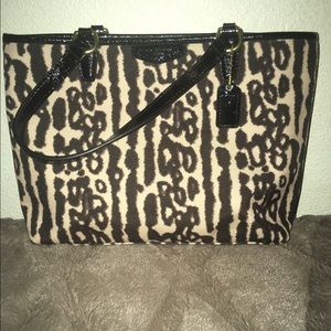 An Addorable smaller Coach Tote.
