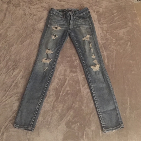 American Eagle Distressed Jeggings