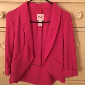 Candie's Hot Pink Blazer