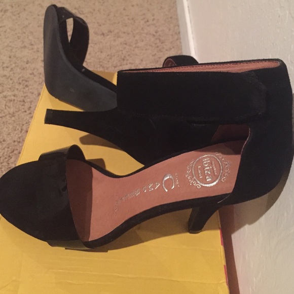 Jeffrey Campbell Hough suede strappy heels