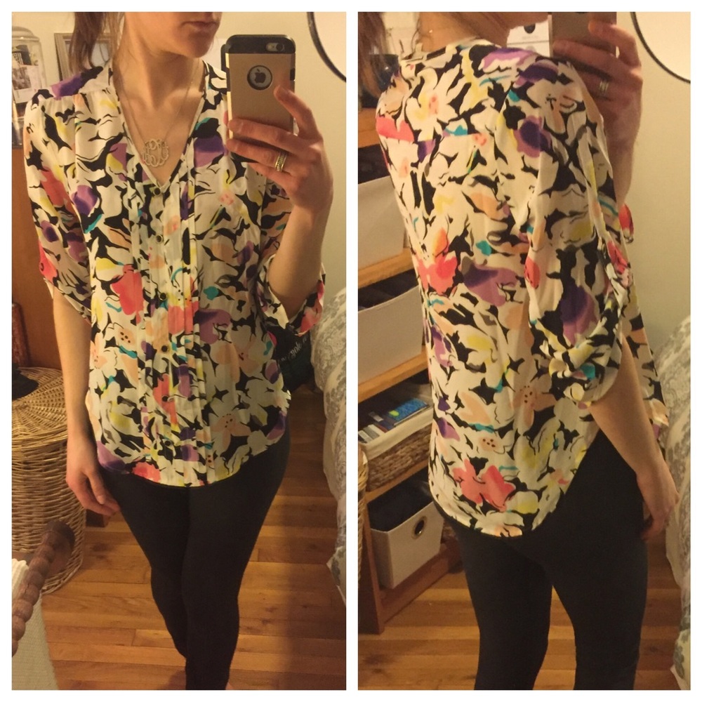 Yumi Kim 100% Silk Blouse