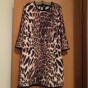 Leopard Shirt Dress