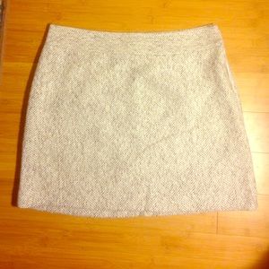 The Limited patterned A-Line mini skirt