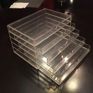 Used Acrylic Makeup Case