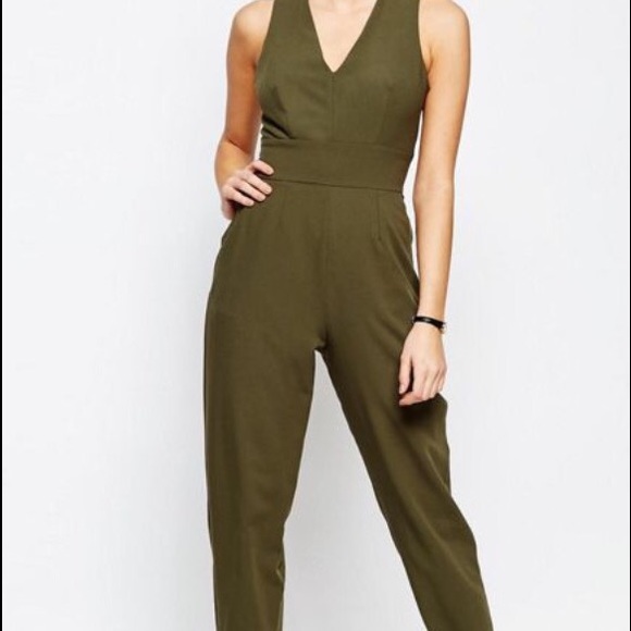 Asos cross-back jumpsuit