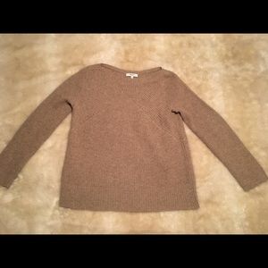 Madewell Tan Knit Sweater Size Small
