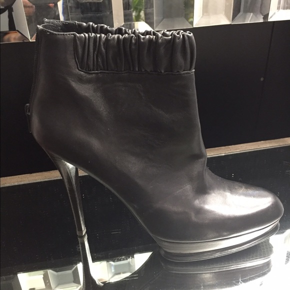Stuart Weitzman leather booties