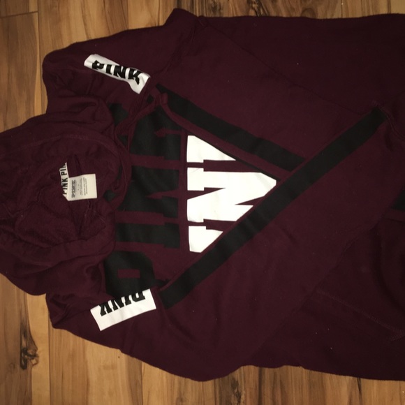Victoria Secrets burgundy hoodie