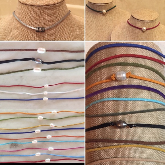One bead chokers