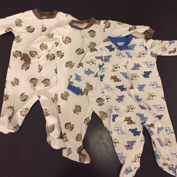Onesie footed PJs