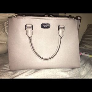 Michael Kors grey tote with a shoulder strap