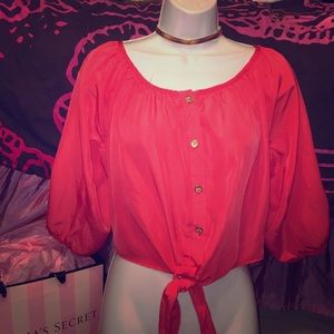 3/4 sleeve gypsy blouse