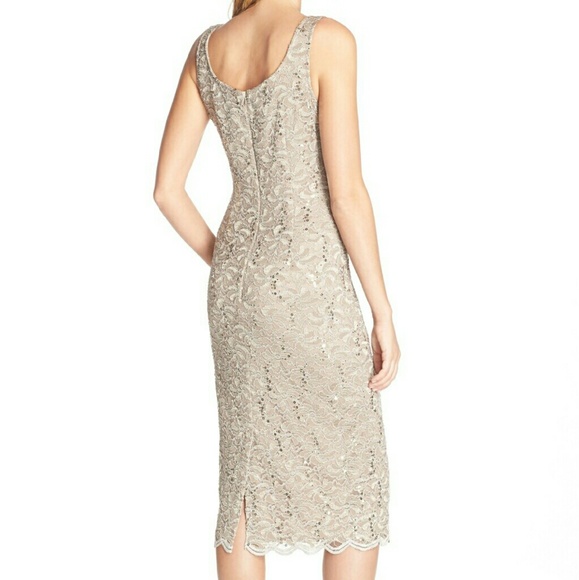 Lord and Taylor Tea Length Dress and Jacket Set - Picture 2 of 4