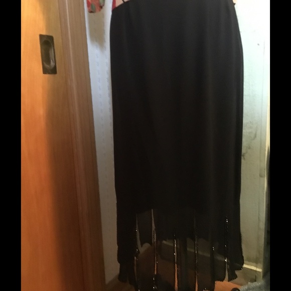 Dressy Beaded Pencil  Skirt - Picture 1 of 4