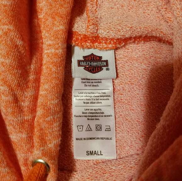 Womens Harley Davidson hooded Sweatshirt - Picture 4 of 4