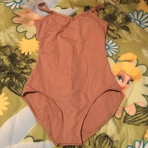 Nude leotard/body suit