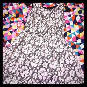 Black & White Lace Dress