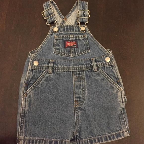 Old Navy Jean overalls.