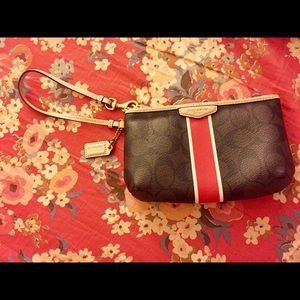 SOLD Coach Wristlet