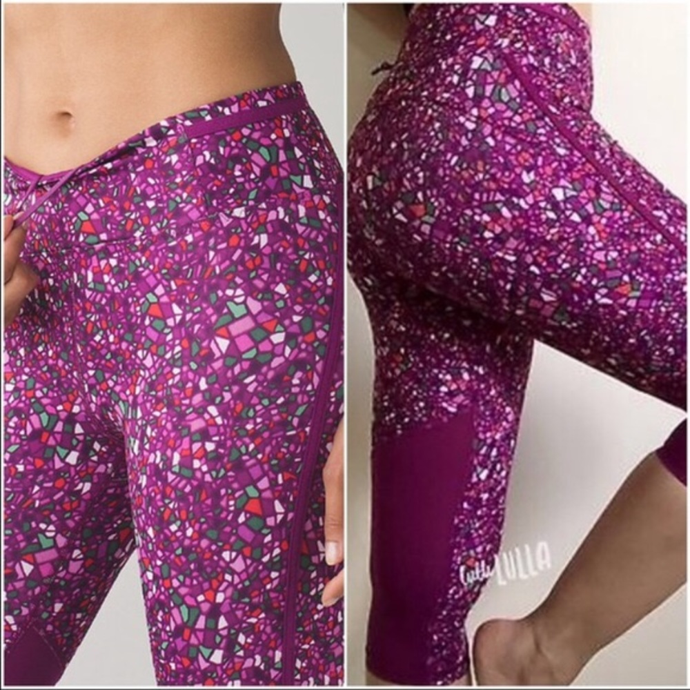 NWT LuluLemon Real Quick Crop workout pants