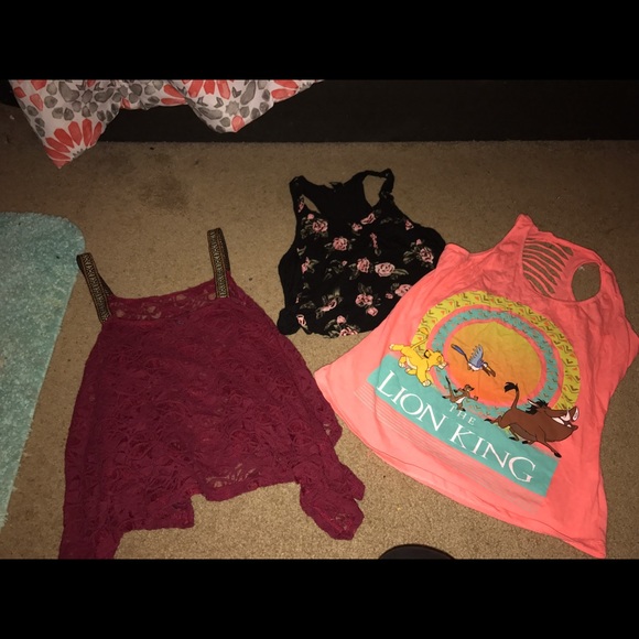 3 shirts from rue 21