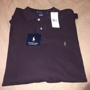 Men's polo. Long sleeve.