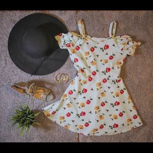 Flower dress/top (xs-s)