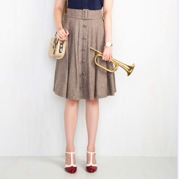 Intern of Fate Midi Skirt by ModCloth