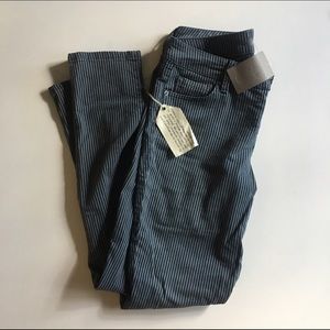 BRAND NEW Anthropologie Pin Striped Jeans