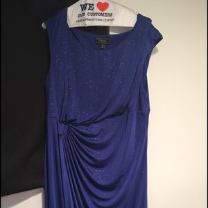 Royal blue dress sz 18. From Dressbarn