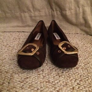 Steve Madden brown leather w/ bucket