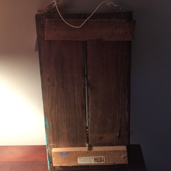 Wall Art made from Pallets.. with black bird. - Picture 2 of 3